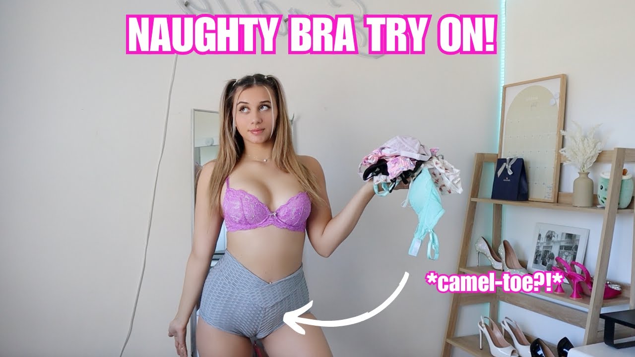 SKIMPY Bra Try On Featuring Camel Toe TryOn Video